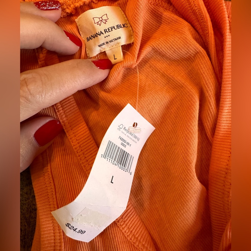 Banana Republic orange tank - Picture 3 of 4